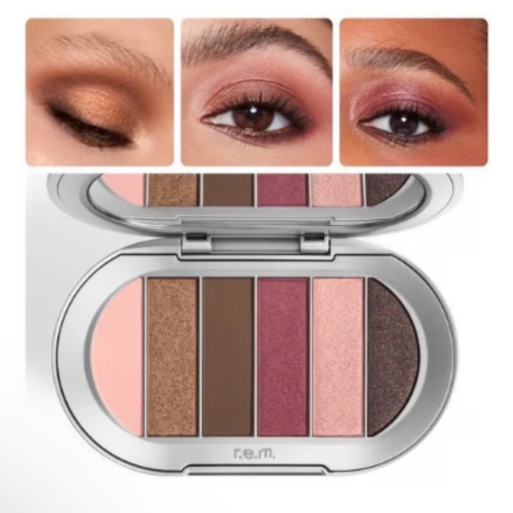 R.E.M. Beauty | Eyeshadow Palette | 6 shades | Smitten Kitten